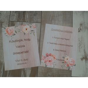 Esküvői felirat - 2. kategória