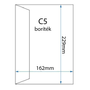 Kép 2/2 - Fehér boríték C5